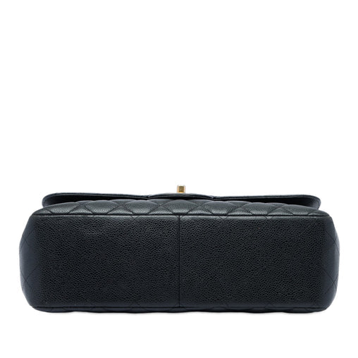 Classic Double Flap Bag Quilted Caviar Jumbo