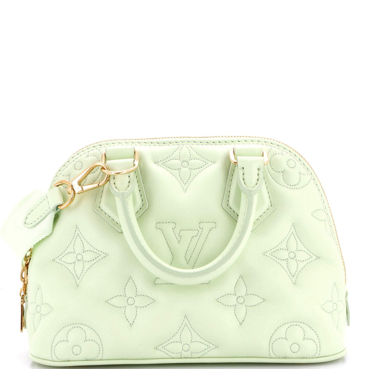 Alma Handbag Bubblegram Leather BB