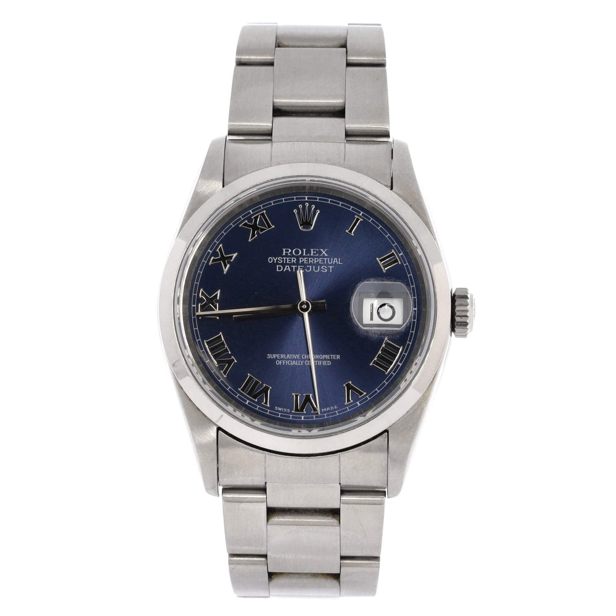 Oyster Perpetual Datejust Automatic Watch Stainless Steel 36