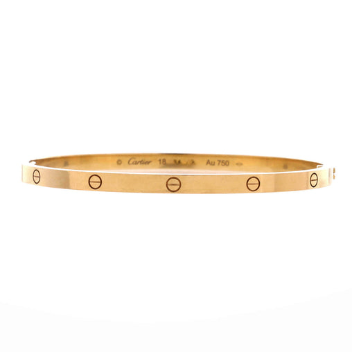 Love Bracelet 18K Yellow Gold Small 19