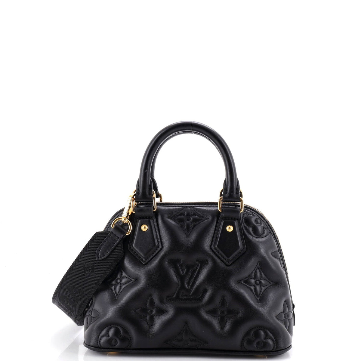 Alma Handbag Bubblegram Leather BB