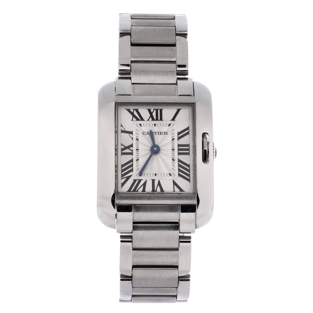 Tank Anglaise Quartz Watch Stainless Steel 23