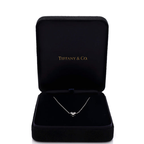 Aria Pendant Necklace Platinum and Diamonds