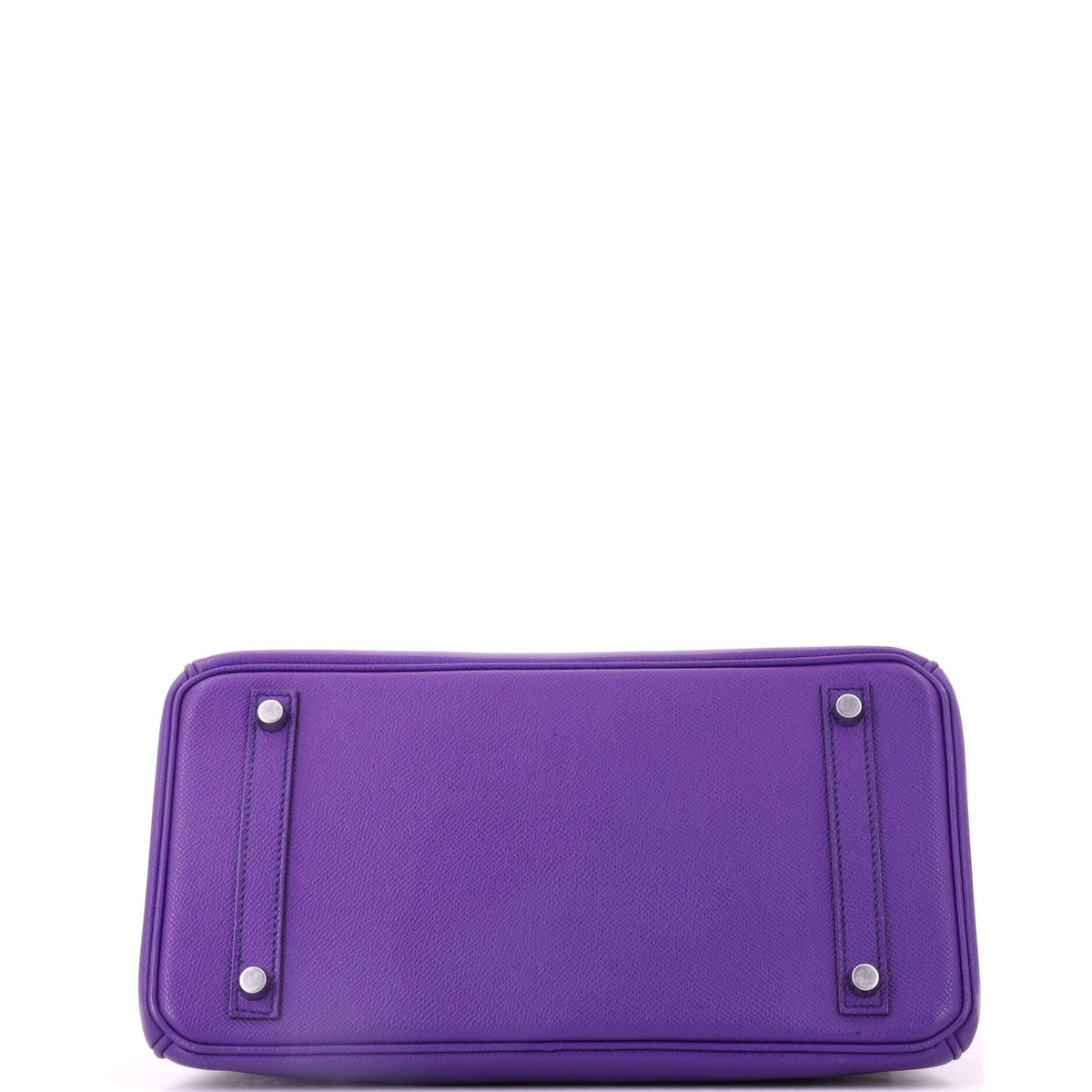 Birkin Handbag Crocus Epsom with Palladium Hardware 30