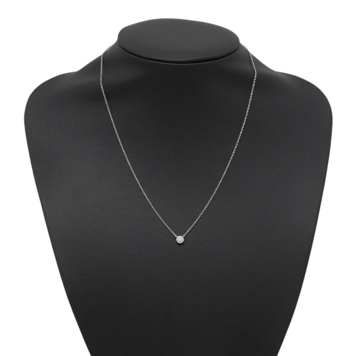 Soleste Pendant Necklace Platinum with Diamond