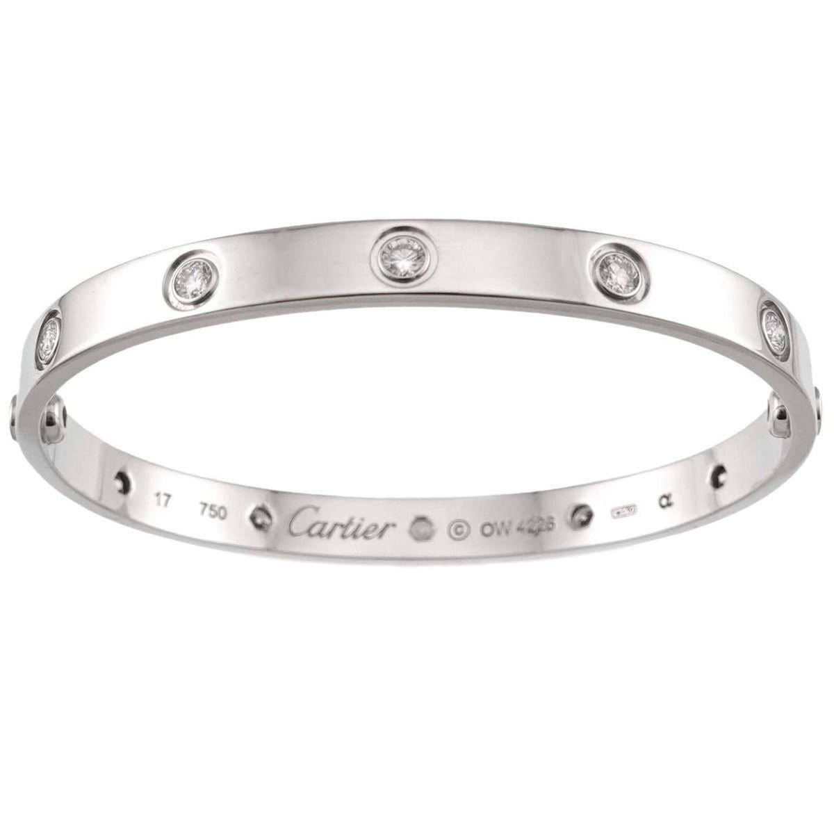Love Bracelet 18K White Gold with Diamonds