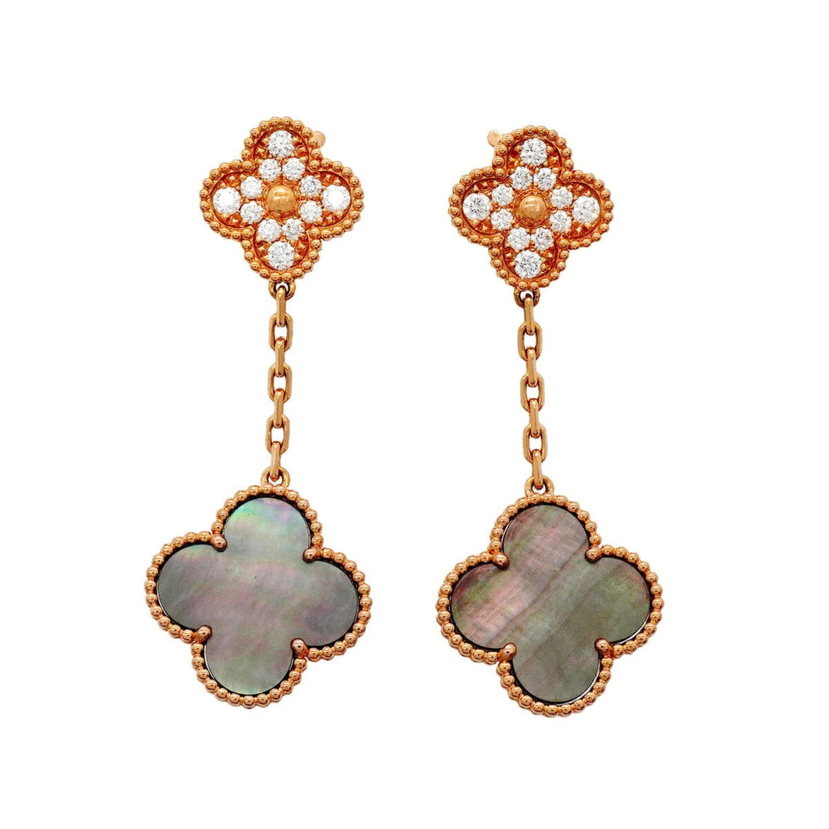 Alhambra Earrings 18K Rose Gold 18K Rose Gold