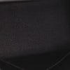 Kelly Handbag Noir Epsom with Palladium Hardware 28