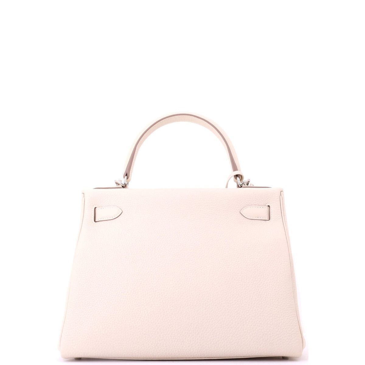 Kelly Handbag Light Togo with Palladium Hardware 28