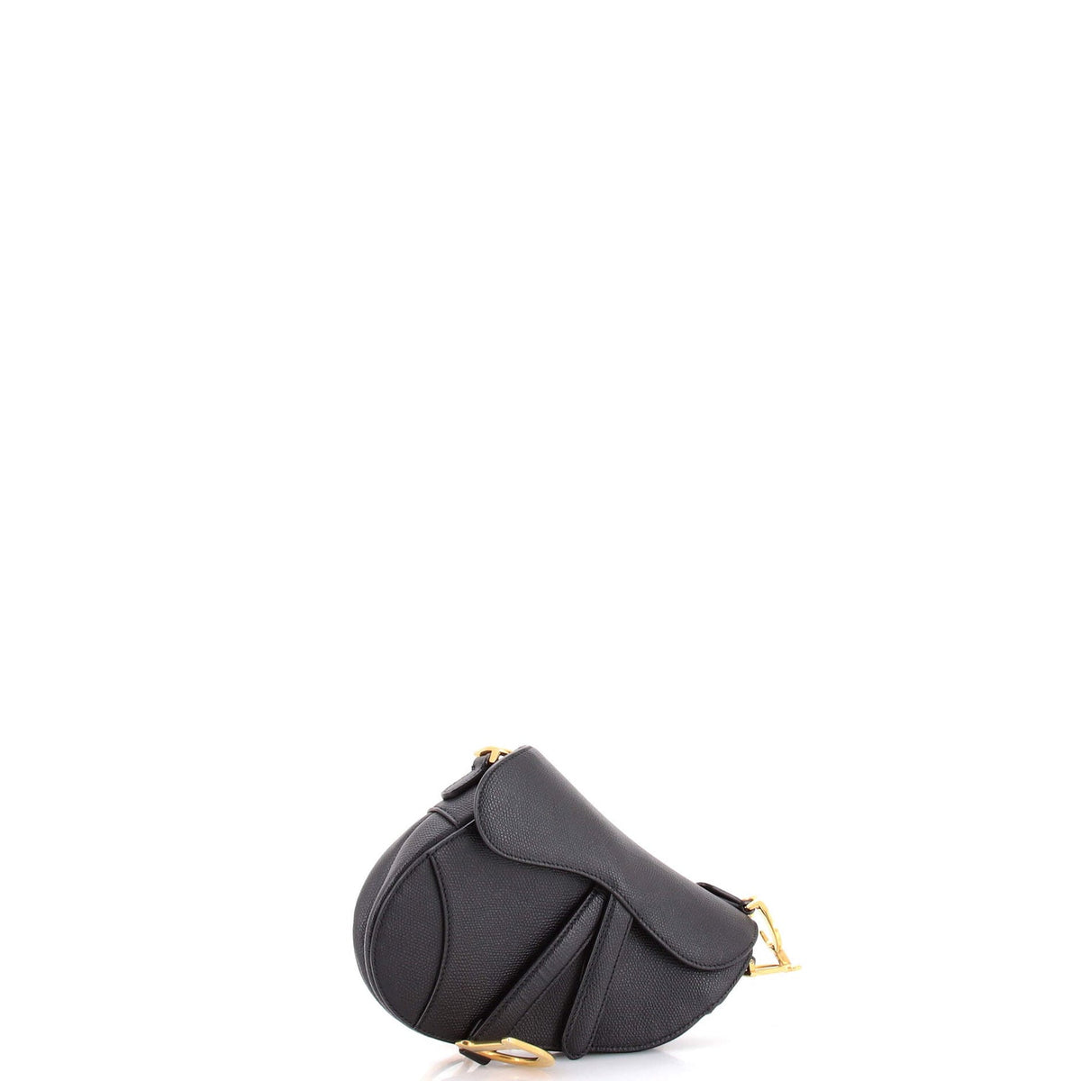 Saddle Handbag Leather Mini