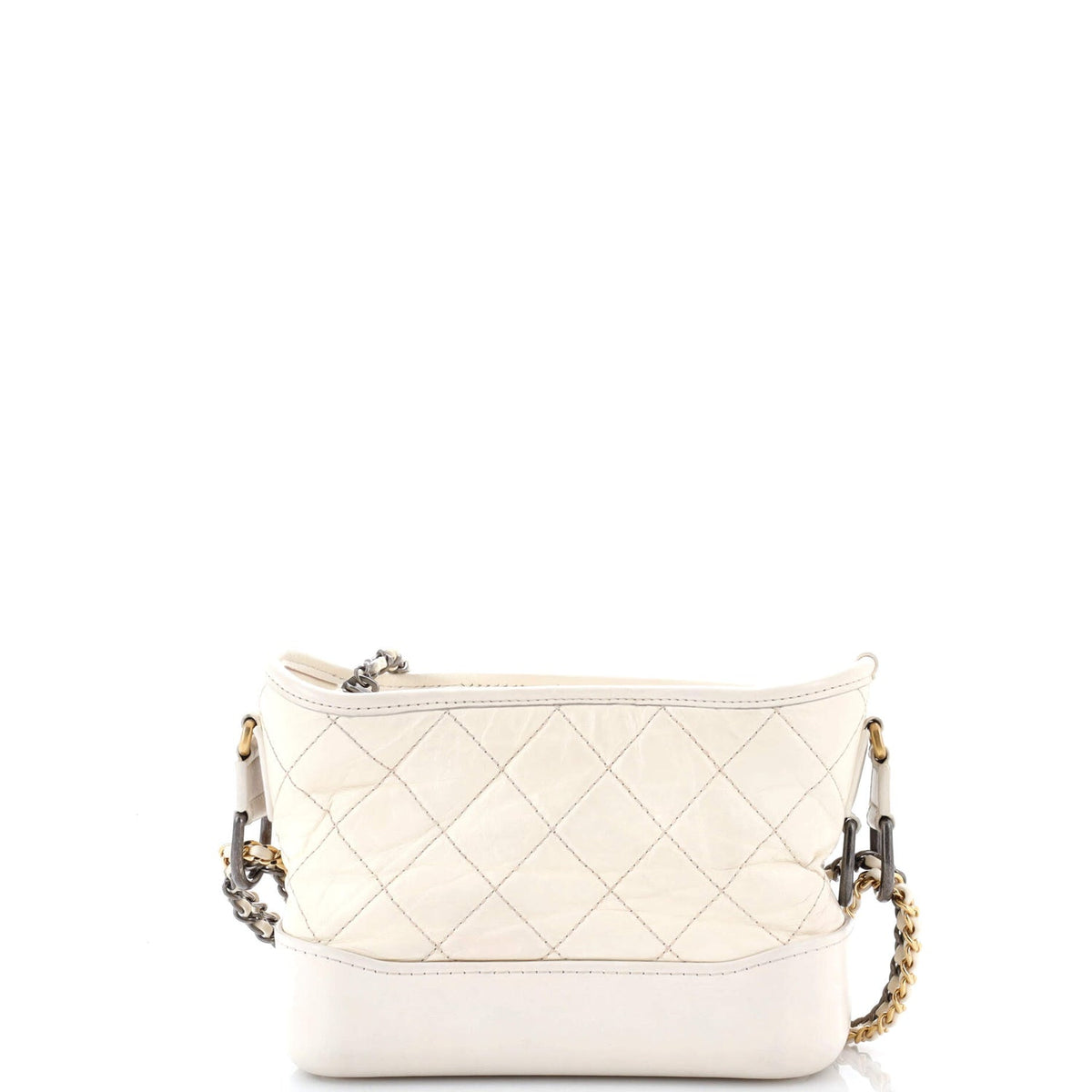 Gabrielle Hobo Quilted Aged Calfskin Small