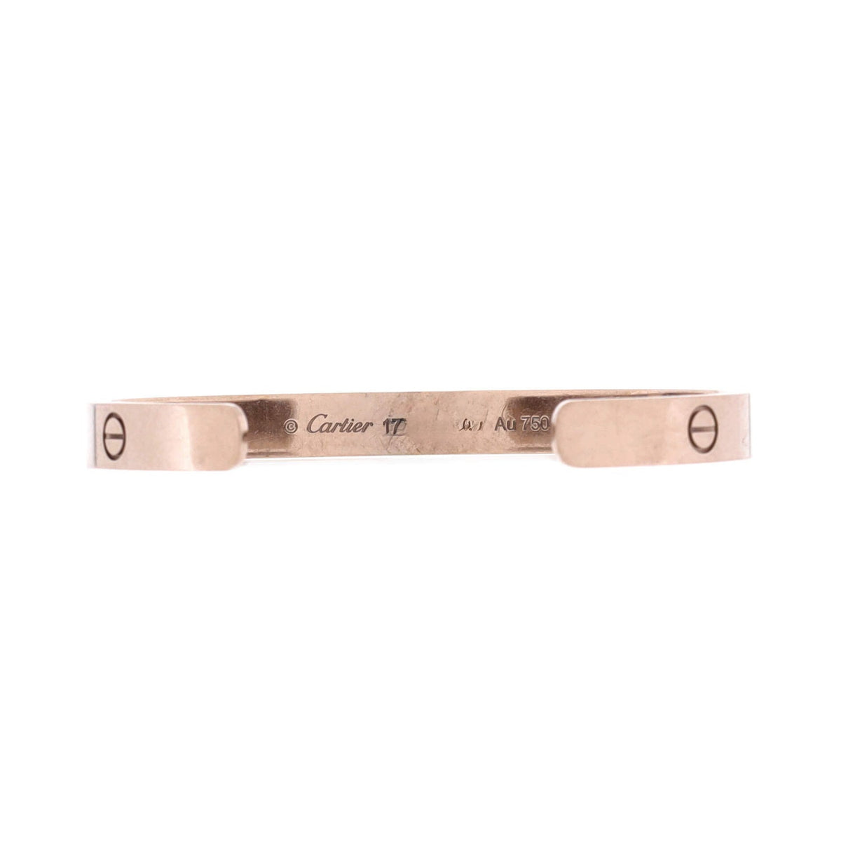 Love Cuff Bracelet 18K White Gold