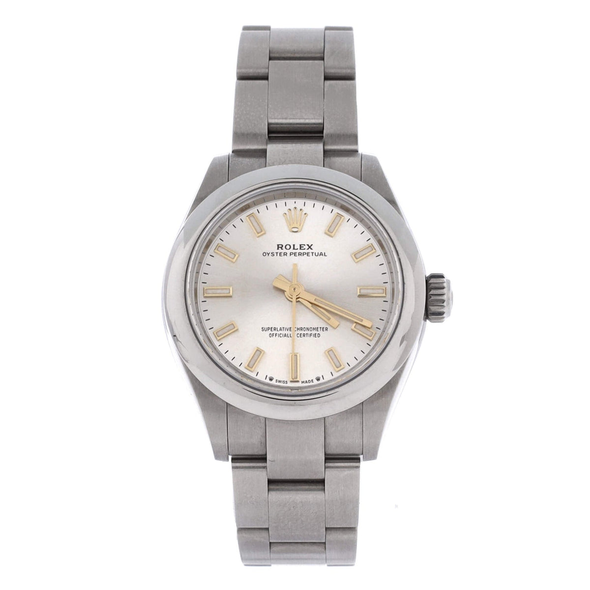 Oyster Perpetual Automatic Watch Stainless Steel 28