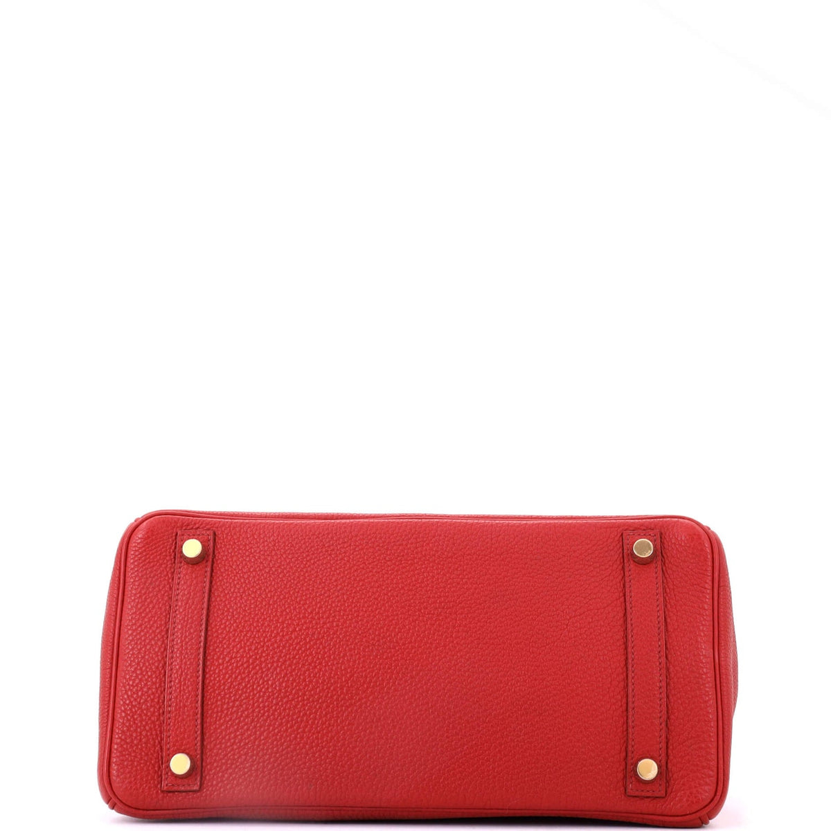 Birkin Handbag Rouge Garance Togo with Gold Hardware 30