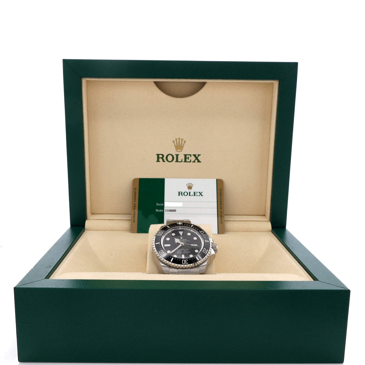 Oyster Perpetual Deepsea Sea-Dweller Automatic Watch Stainless Steel and Cerachrom 44