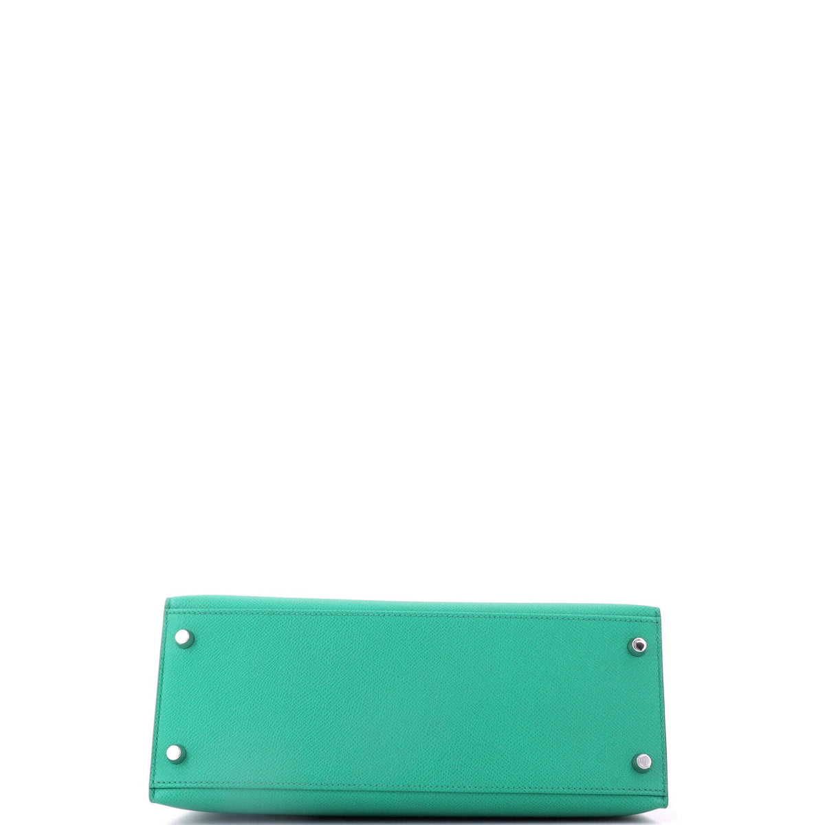 Kelly Handbag Menthe Epsom with Palladium Hardware 28