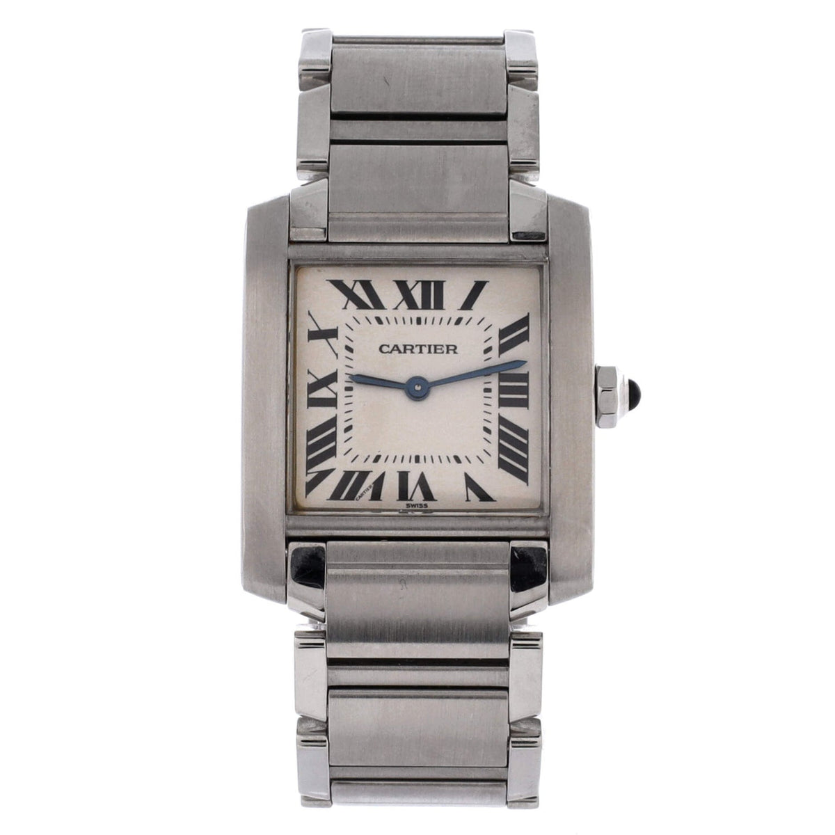 Tank Francaise Quartz Watch Stainless Steel 25