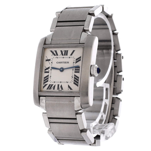 Tank Francaise Quartz Watch Stainless Steel 25