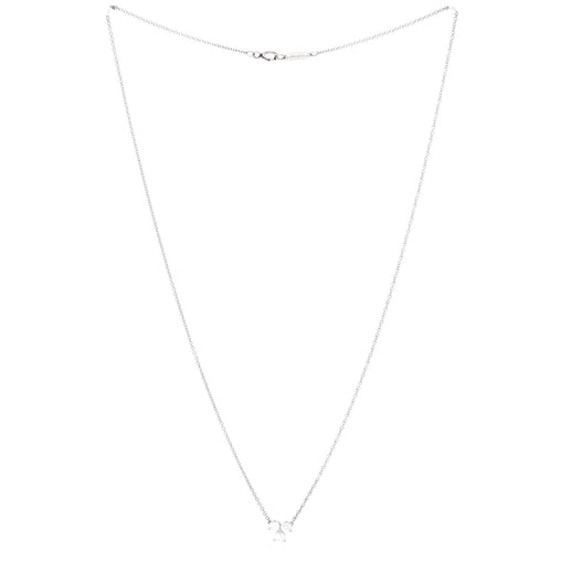 Aria Pendant Necklace Platinum and Diamonds