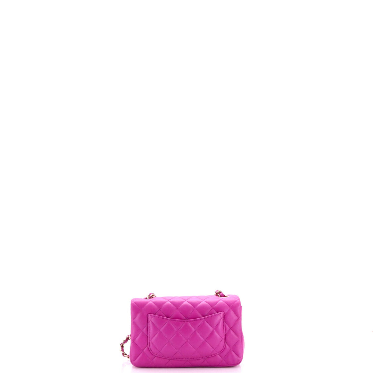 Classic Single Flap Bag Quilted Lambskin Mini