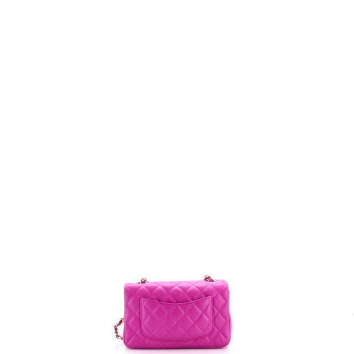 Classic Single Flap Bag Quilted Lambskin Mini