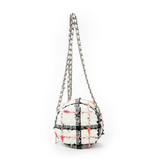 Classic Single Flap Bag Quilted Tweed Mini