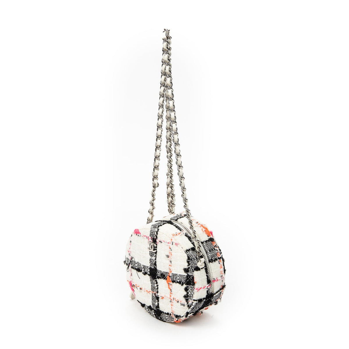 Classic Single Flap Bag Quilted Tweed Mini