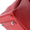 Hermes Birkin Handbag Rouge Grenat Epsom with Palladium Hardware 30