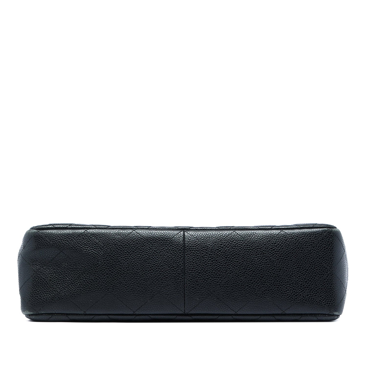 Classic Single Flap Bag Quilted Caviar Jumbo