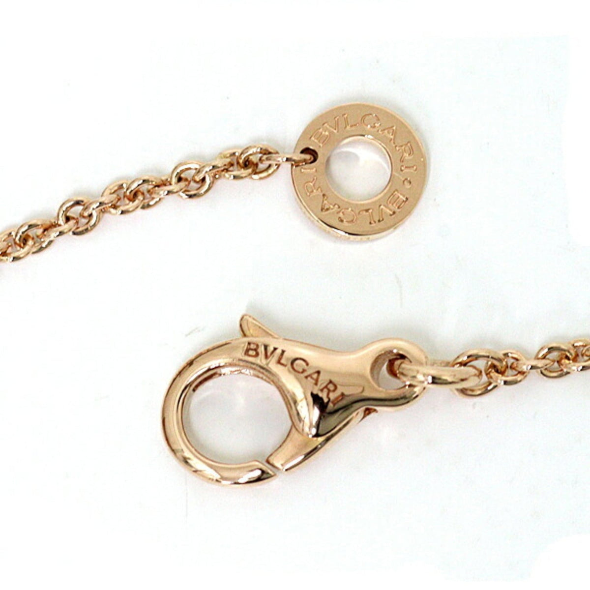 B.Zero1 Pendant Necklace 18K Rose Gold