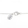 C de Cartier Pendant Necklace 18K White Gold