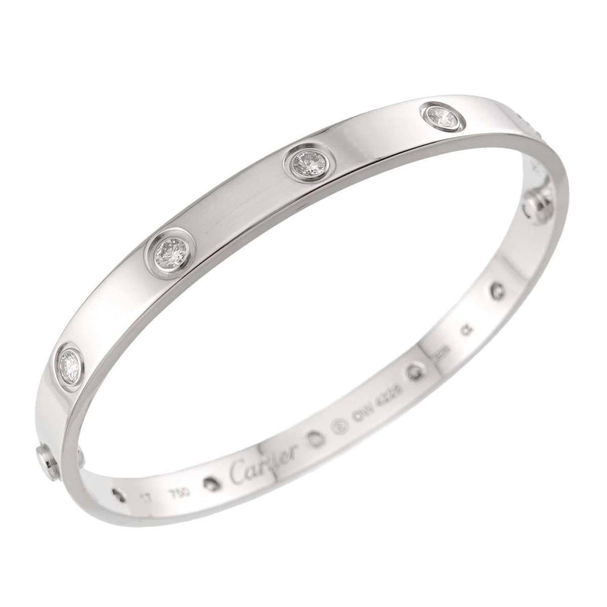 Love Bracelet 18K White Gold with Diamonds