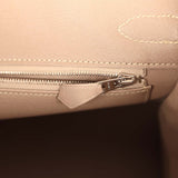 Hermès Birkin 30 Himalaya Niloticus Crocodile Palladium Hardware (Copy)