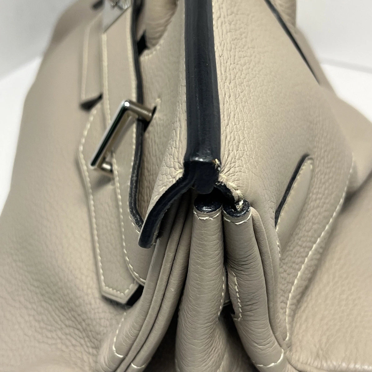 HERMES Shoulder Birkin Gris Tourterelle(81) Togo Leather Shoulder Bag