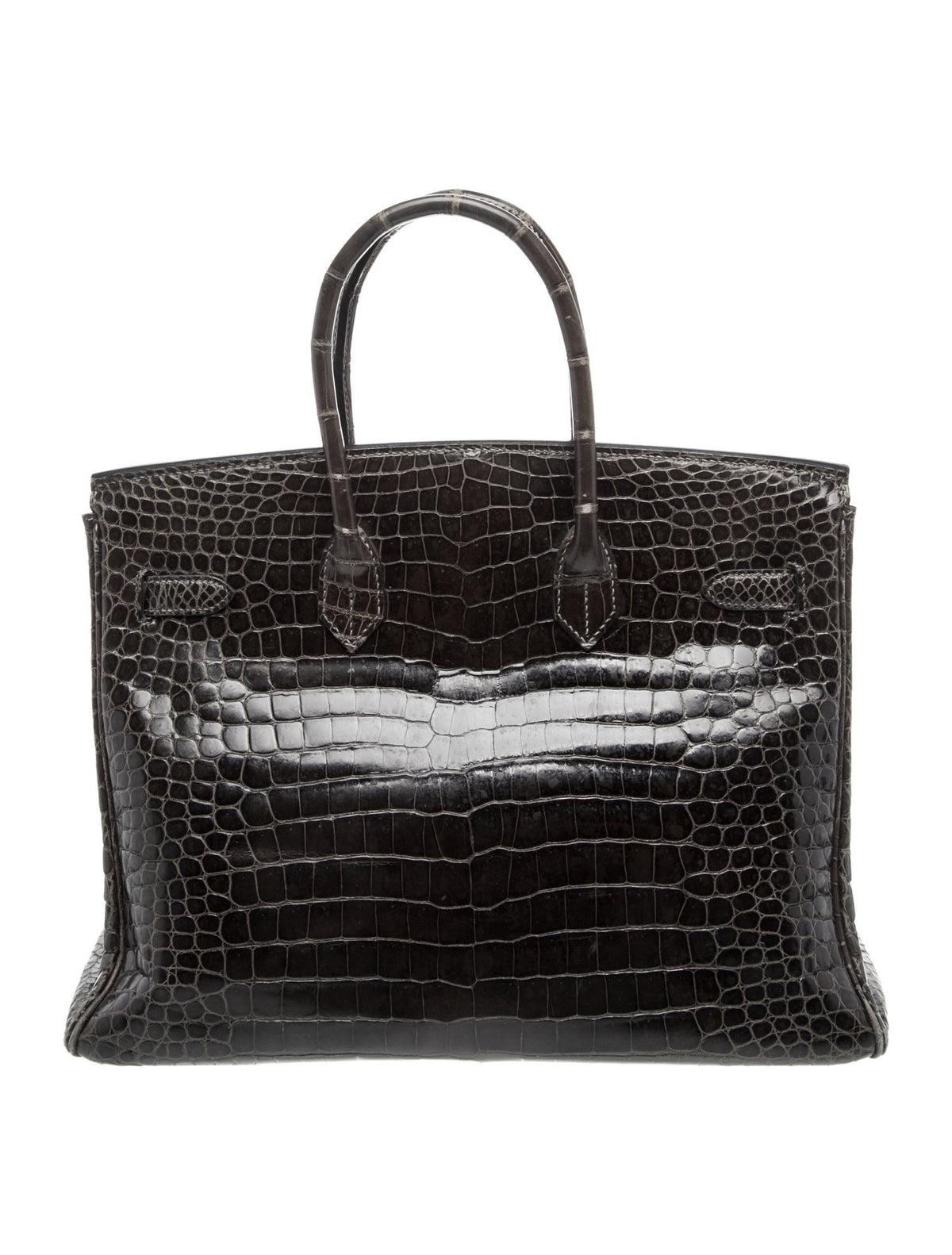 Hermès  2006 Shiny Porosus Crocodile Birkin 35