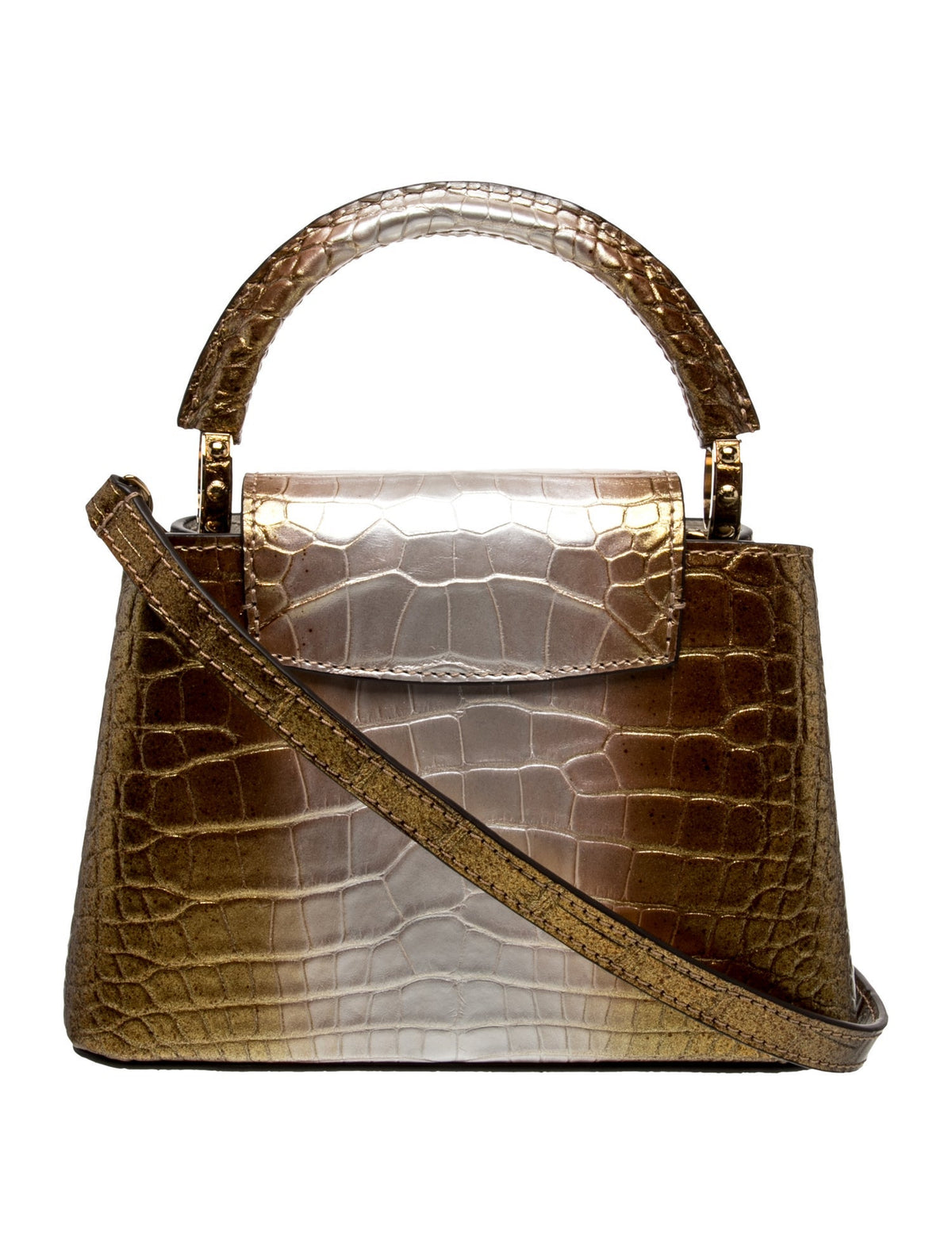 Alligator Capucines Mini