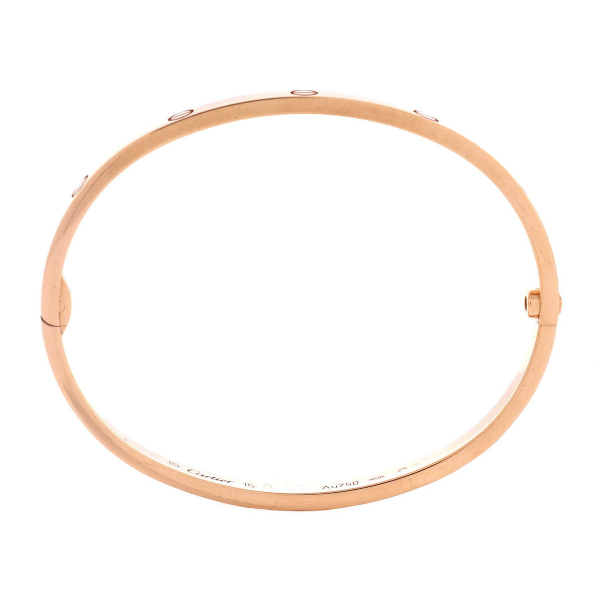 Love Bracelet 18K Rose Gold Small 16