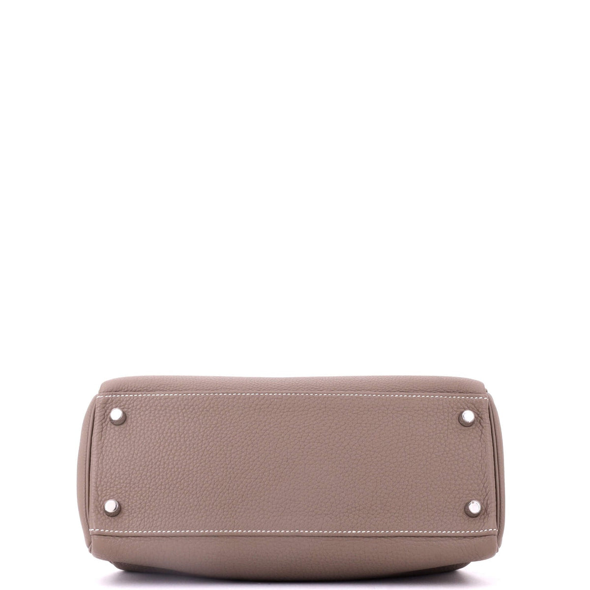 Kelly Handbag Grey Togo with Palladium Hardware 28