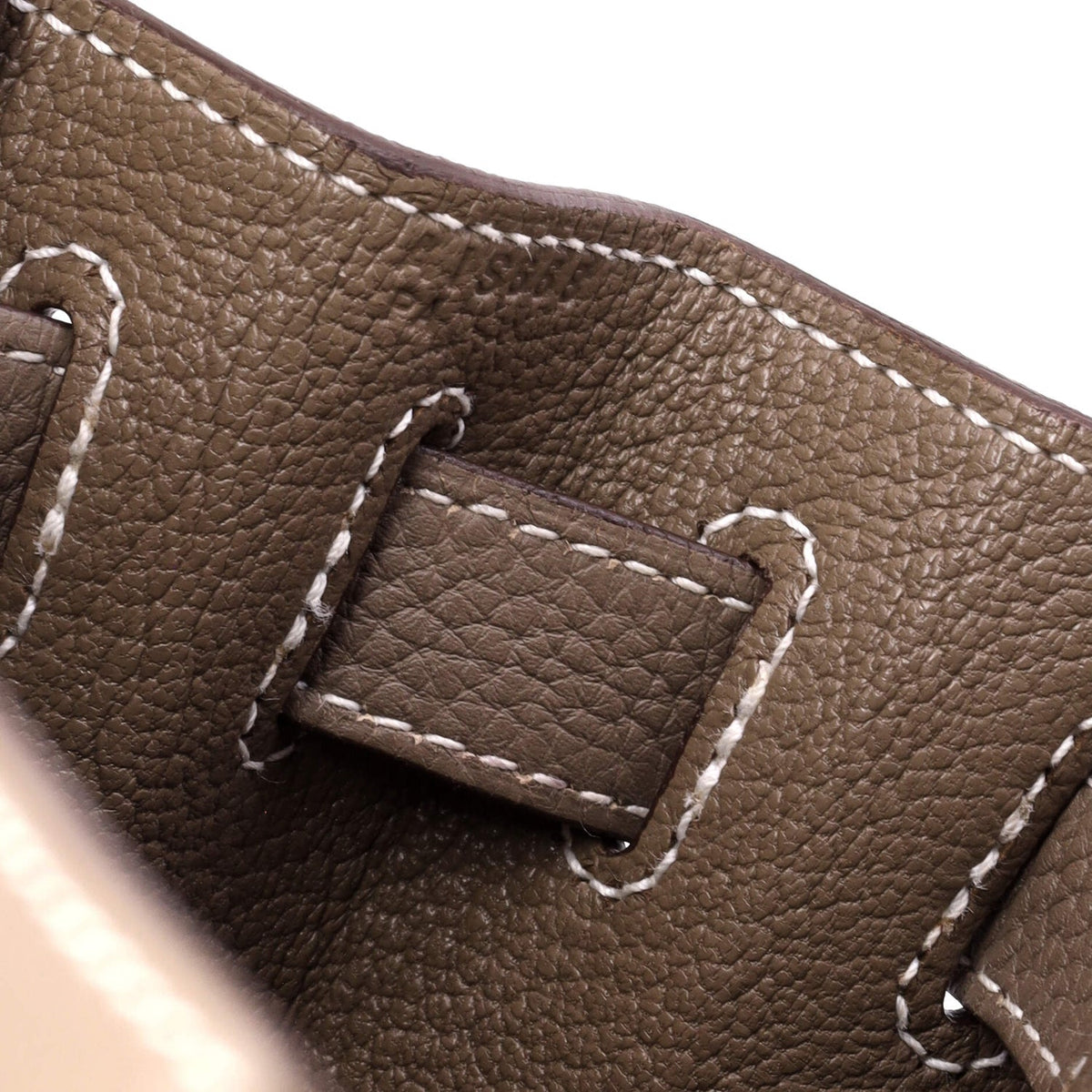 Kelly Handbag Grey Togo with Palladium Hardware 28