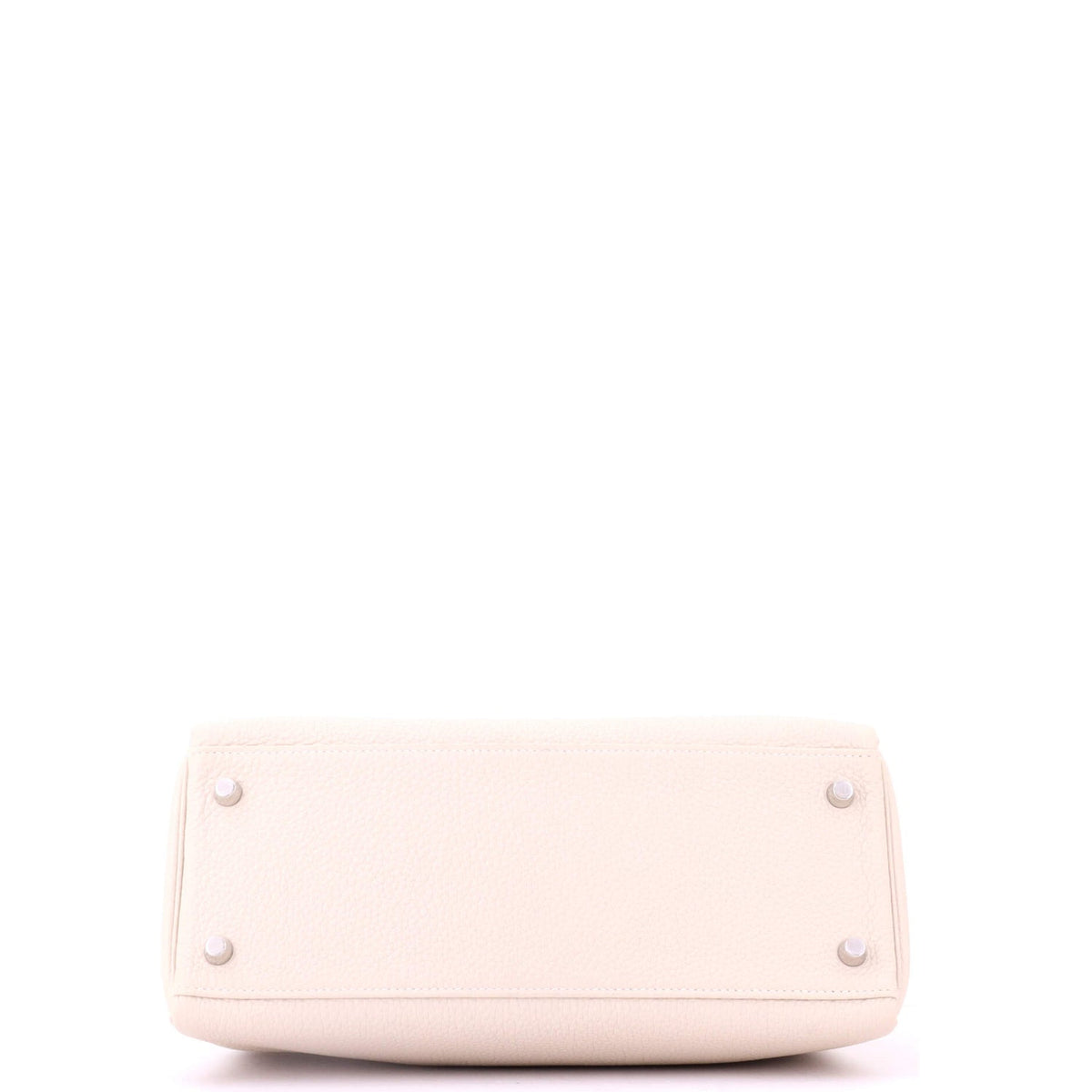 Kelly Handbag Light Togo with Palladium Hardware 28