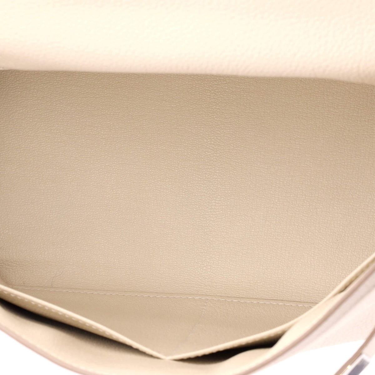Kelly Handbag Light Togo with Palladium Hardware 28