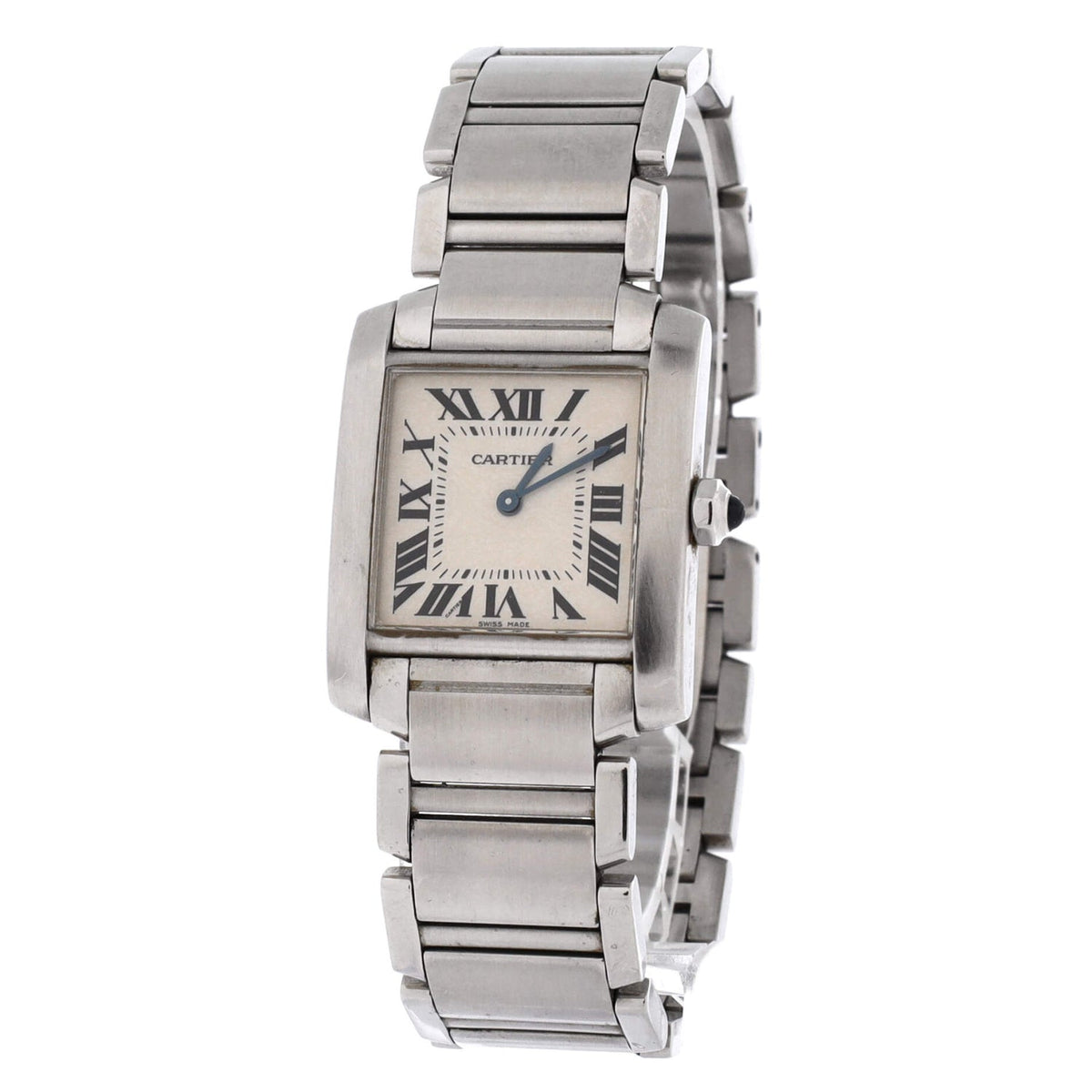 Tank Francaise Quartz Watch Stainless Steel 25
