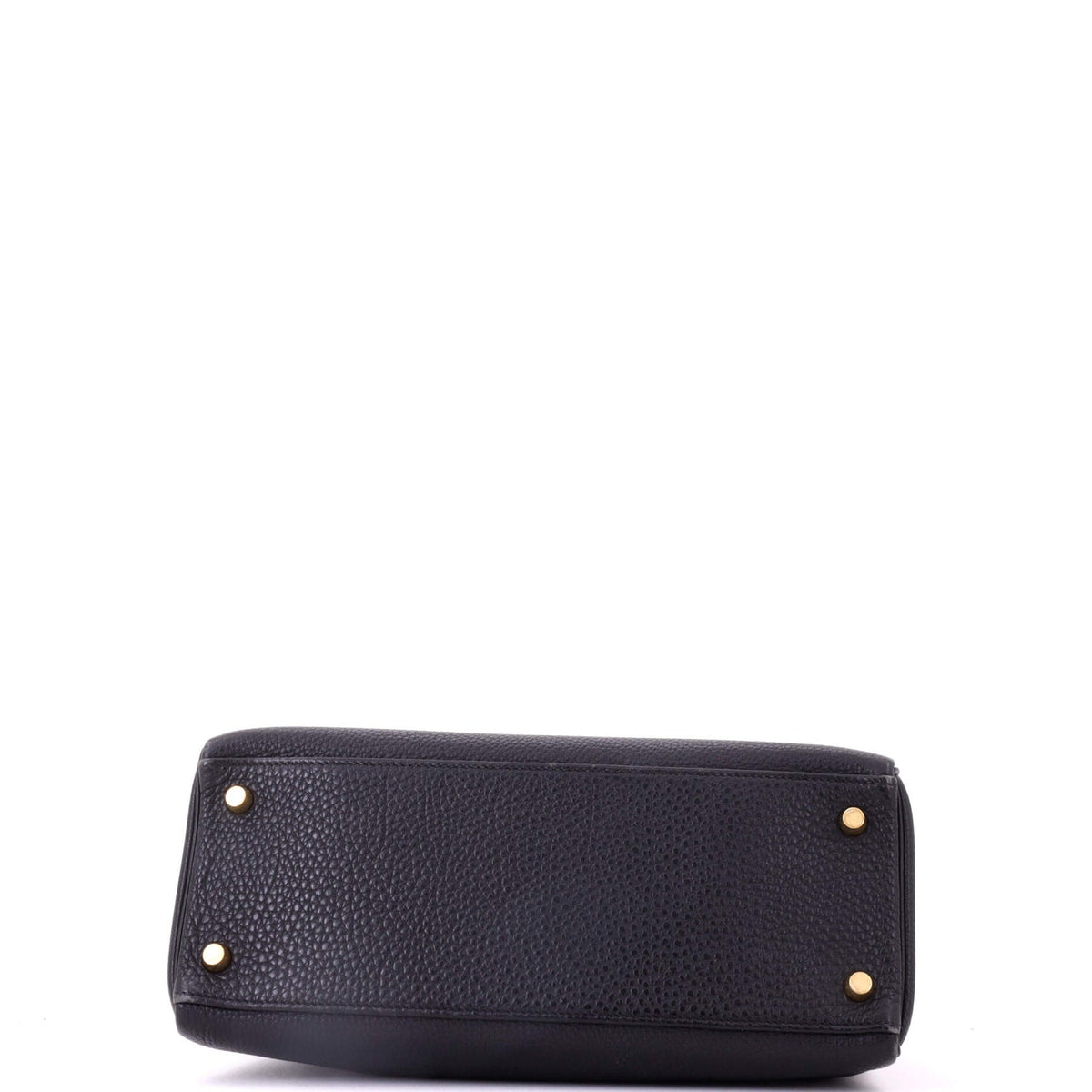 Kelly Handbag Noir Togo with Gold Hardware 28