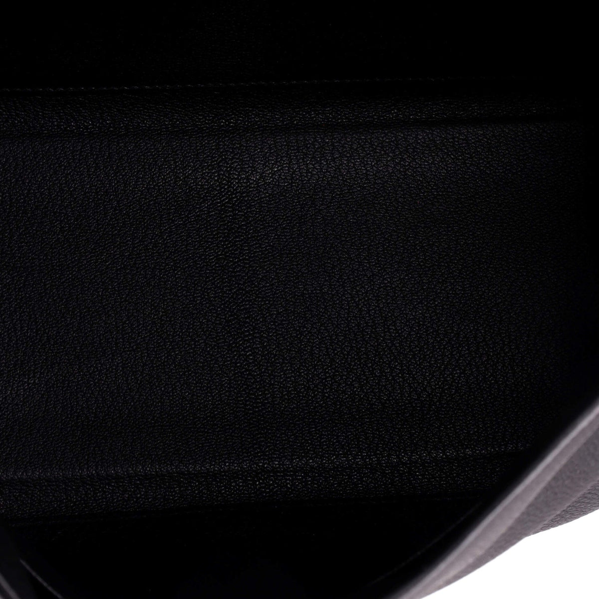 Kelly Handbag Noir Togo with Palladium Hardware 28