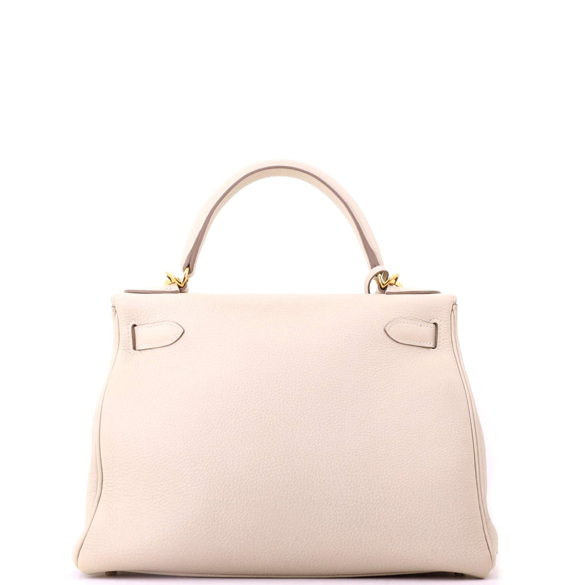 Kelly Handbag Light Togo with Gold Hardware 28
