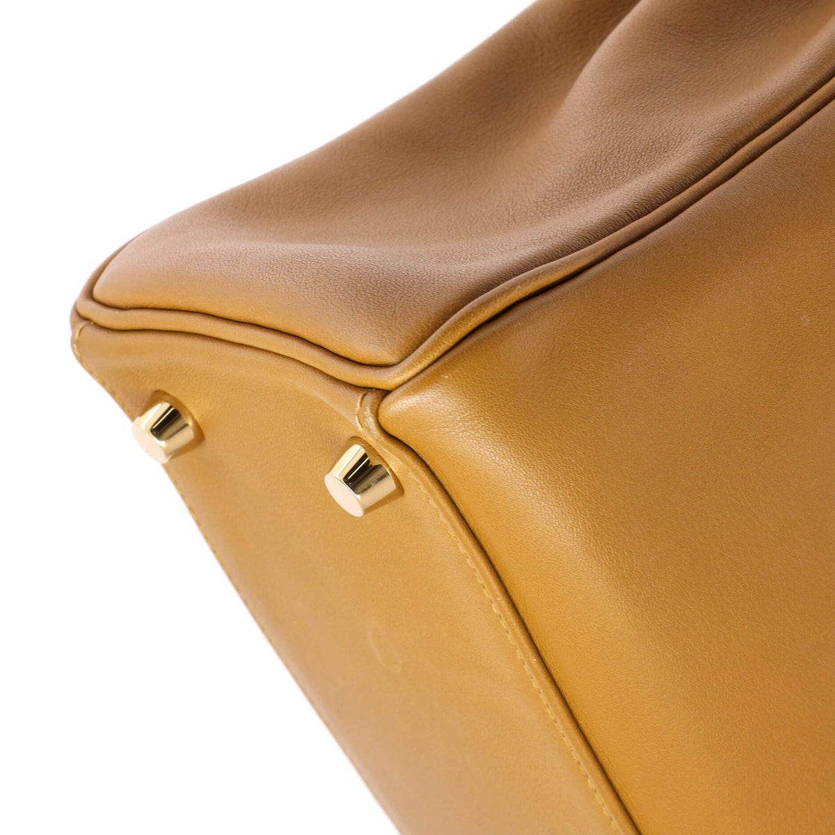 Kelly Handbag Bronze Dore Swift with Gold Hardware 25
